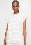 Superbalist Button Detail Back Tee - White & Stone