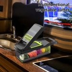 Quick Chop" Multifunctional Vegetable Cutter Kitchen Household Potato Shredder Shredder And Dicer Grater Slicer