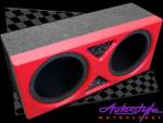 12' Double Sub Enclosure With Triangle Insert - Autostyle Motorsport South Africa
