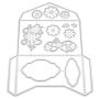 Craft Stationary Decorative Envelope Steel Template Stencil 14CM