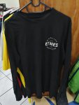 Etnies Long Sleeve Black T Shirt