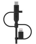 Belkin 1M Micro-usb Usb-c And Lightning Connectors Universal Cable