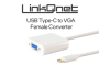 LinkQnet Type C To Vga Female Converter