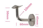 Hand Rail Brackets 50MM Curved straight