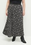 Plus Sunray Pleasted Skirt - Amobea Print
