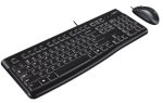 Logitech MK120 Wired Desktop Combo - Black