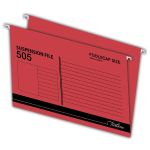 - Foolscap Suspension File Red 505 Box Of 25