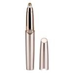 Push Button Electric Eyebrow Trimmer Automatic Hair Removal Device Rose Gold