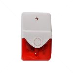 Sp Alarm Siren & Strobe Red