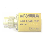 Dummy Load 15 W 50 Ohm N-male