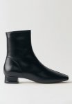 Rafy Leather Boot - Black