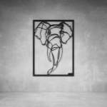 Duma Wall Art - 1000 X 750 X 20 Matt White Indoor