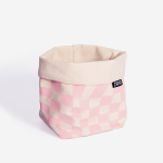 Small Soft Pot - Checks Pink