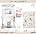 Kids Duvet Set Bunny Rose Adventure
