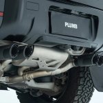 Land Rover Defender 90 110 5.0 Versions Plumb Electronically Controlled Exhaust System For