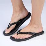 Meu Sol Thong Sandals - Black - 8