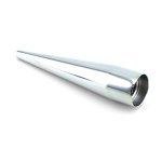 Urban Body Jewelry 1 2" 12MM Concave Stainless Steel Taper Stretcher