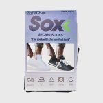 2PK Invsble Cotton Lycra Sock _ 170854 _ Multi - S Multi