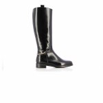 Knee-high Link Boots -black
