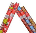 Bulk Pack X 10 Xmas Stationery Gift Wrap 5MX700MM
