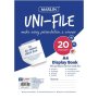 Marlin Uni-file Flip File 20 Pages