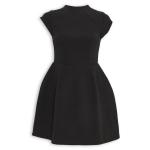 Black Cap Sleeve MINI Dress