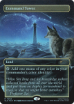Command Tower 7063 Rainbow Foil Secret Lair Drop Series - Damaged Foil