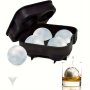 1PC Ice Ball Maker Food-grade Silicone Ice Mold Tray With 4 X 4.5CM Ball Capacity Ice Tray Round Ice Cube Mold Ice Shaper Whiskey