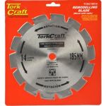 Tork Craft Blade Tct Nail Cutting 185X14T 20-16MM