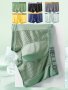 6pcs Men's Mesh Antibacterial Underwear Casual Boxer Briefs Shorts Breathable Comfy Stretchy Boxer Trunks Sports Shorts