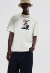 Loose Fit Printed T-Shirt - White 2PAC
