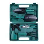 XF0899 Gardening Hand Tool Set Dark Green 5PIEC