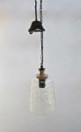 Med. Glass Hanging Electric Shade 31X18CM