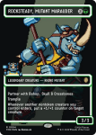 Rocksteady Mutant Marauder Borderless Surge Foil Teenage Mutant Ninja Turtles Commander - Damaged Foil