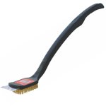 Tork Craft Braai BBQ Brass Wire Brush 450MM