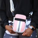 Neoprene Cellphone Bag - Pink Snake