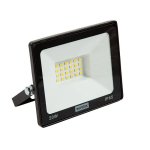 LED 20W Floodlight Black 4000K No Sensor Box