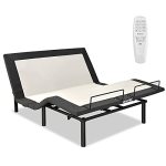 Giantex Adjustable Bed Base With Remote Zero Gravity Electric Adjustable Bed W head And Foot Incline Vibration Massage USB Ports