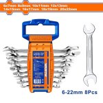 8 Piece Double Open End Spanner Set WDS2208