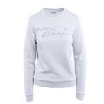 Blink - Script Pring Ladies Crew Neck Top Grey - XXL