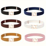 Elastic Waist Belt Fashionable Adjustable Waistband For Jeans And Dresses Gifts