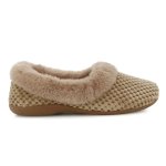 Starry Fur Slipper - Camel - 9