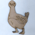 Wood Farmyard Duck Lrg