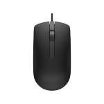 Dell MS116 Black Ambidextrous USB Mouse