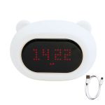 LED Kids Night Light Soft Silicone Baby Rgb - Clock