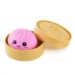 Bright Big Flour Dumpling Squishy Toy