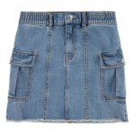 Levi's Levis Girls Cargo Skirt In Blue - Blue 16