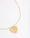 Goldair Gold Plated Heart Pendant Necklace