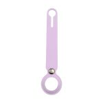 Shockproof Silicone Soft Case With Hanging Strap For Apple Airtag