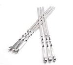Casey 6 Piece Stainless Steel 45CM Length Bbq Kebab Skewers